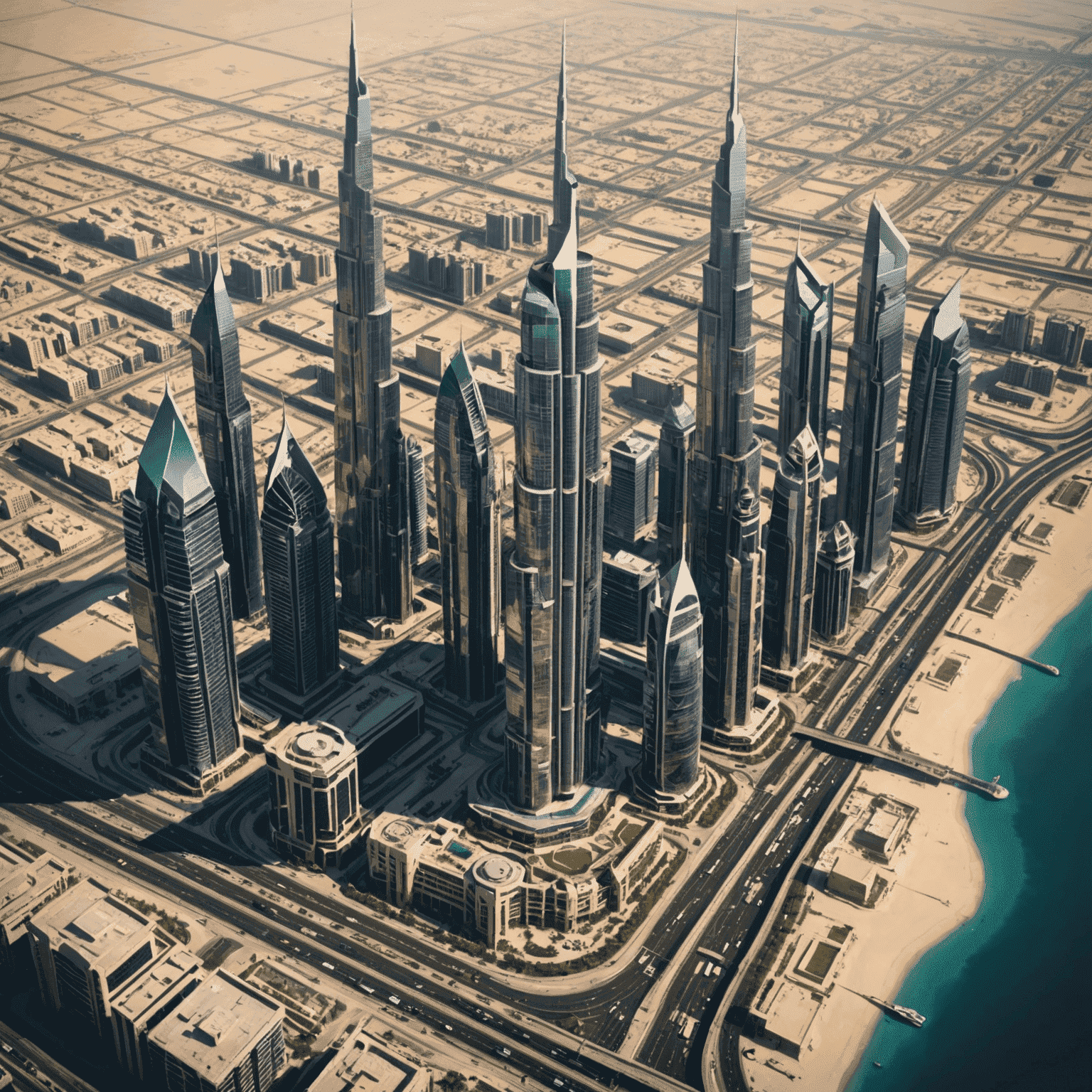 خريطة تظهر موقع مكتب ساليك في دبي، الإمارات العربية المتحدة. المبنى يقع على شارع الشيخ زايد بالقرب من برج خليفة ومركز دبي المالي العالمي.